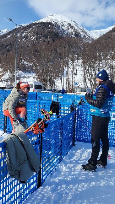 Nadine Fähndrich in Ivan Hudač