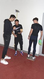 Izvedba meritev za biomehansko analizo šprinta