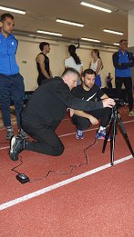 Izvedba meritev za biomehansko analizo šprinta