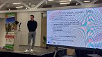 Predstavitve predstavnikov UL FŠ pred občinstvom na konferenci