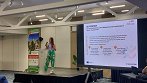 Predstavitve predstavnikov UL FŠ pred občinstvom na konferenci